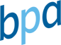 bpa - Bundesverband privater Anbieter sozialer Dienste Blaues Logo mit den Kleinbuchstaben 'bpd' in verschiedenen Blautönen.